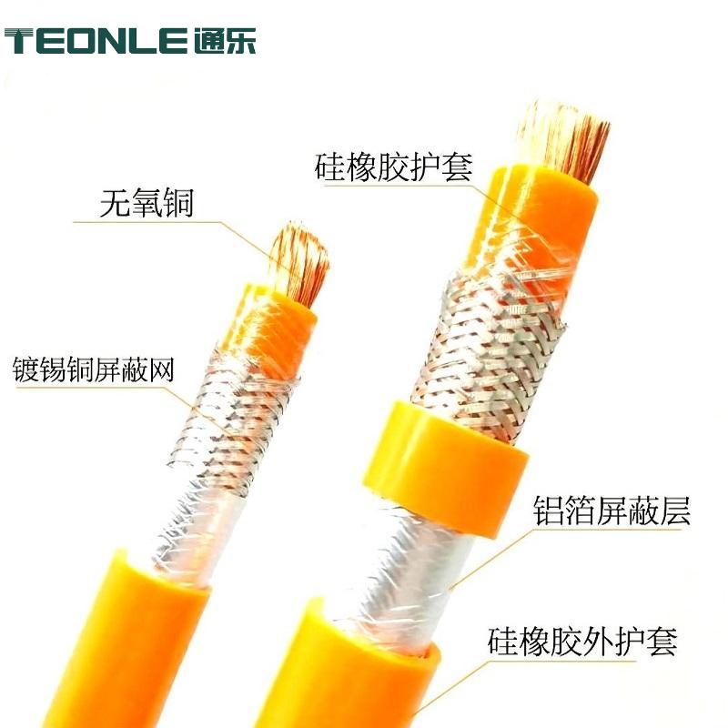 耐高壓EVR硅膠屏蔽新能源汽車線纜