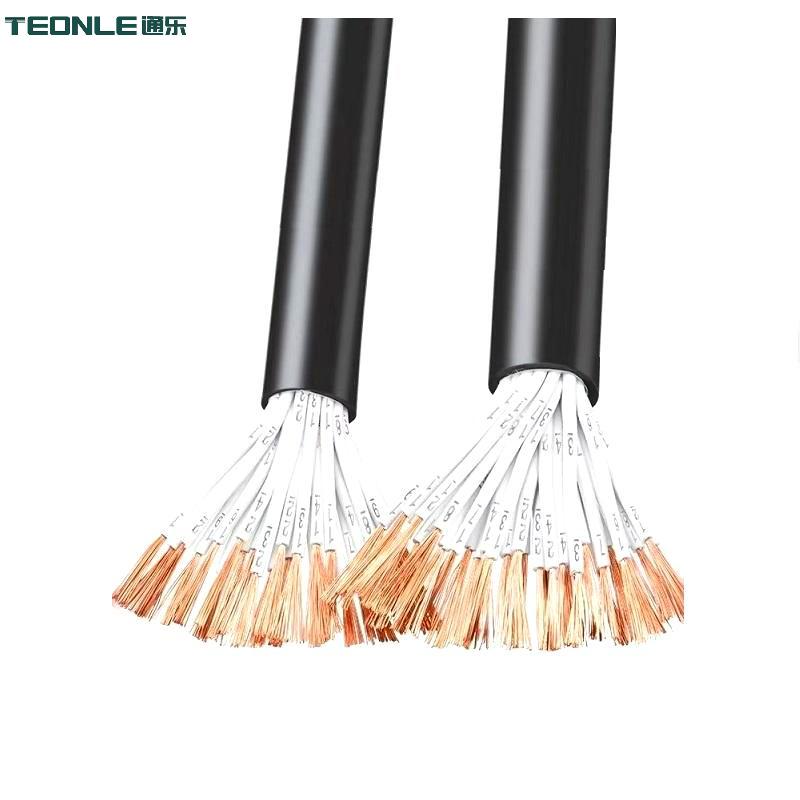純銅TPU高柔機器人動力拖拉電纜