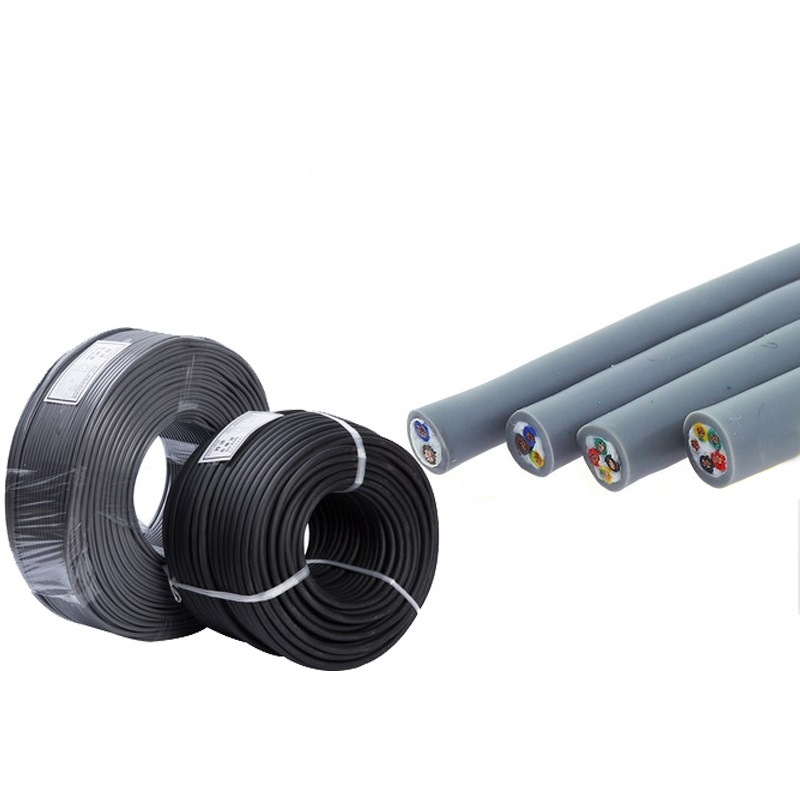 高柔性TRVV耐油耐折坦克機器人信號控制電源線